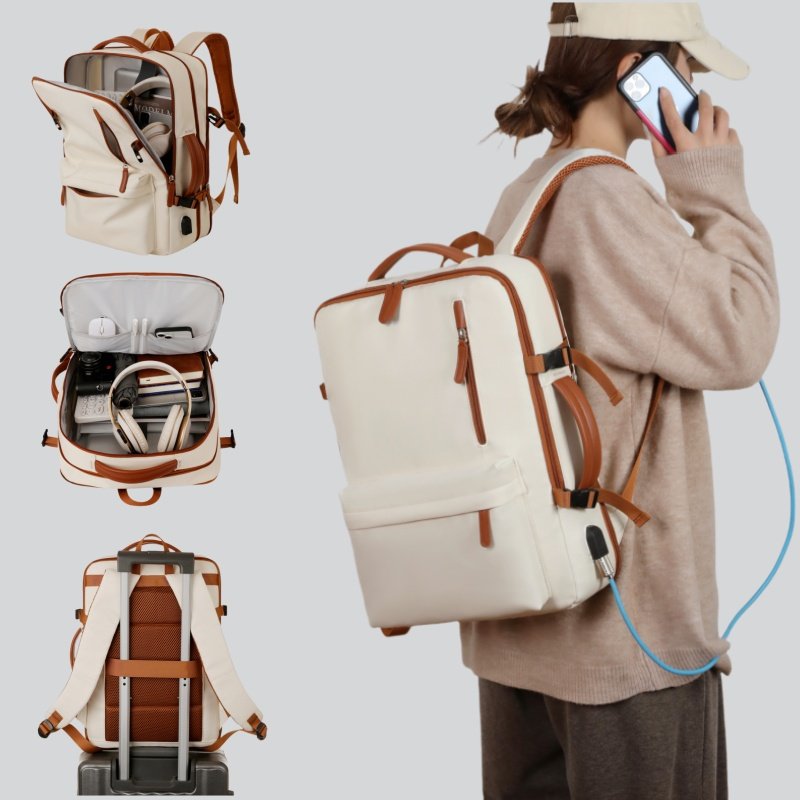 双肩包男士大容量15.6寸电脑包时尚通勤包旅行手提包学生书包背包,箱包皮具/热销女包/男包,双肩背包,淘宝优惠券,粉丝福利购,淘宝优惠卷