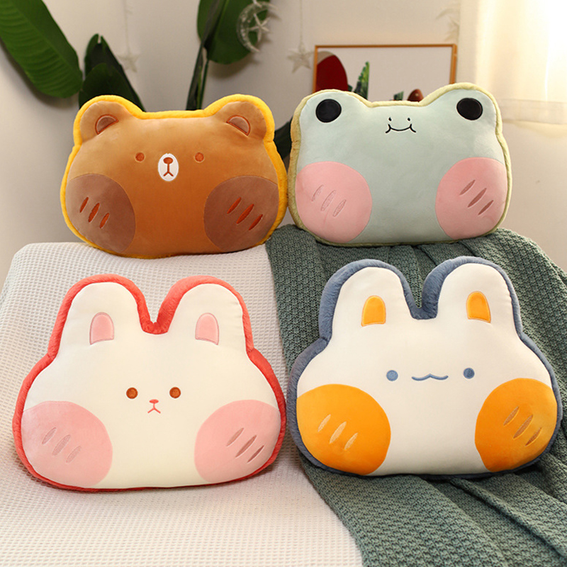 卡通车载抱枕被子两用女生睡觉办公室午睡枕头毯子二合一车用靠枕