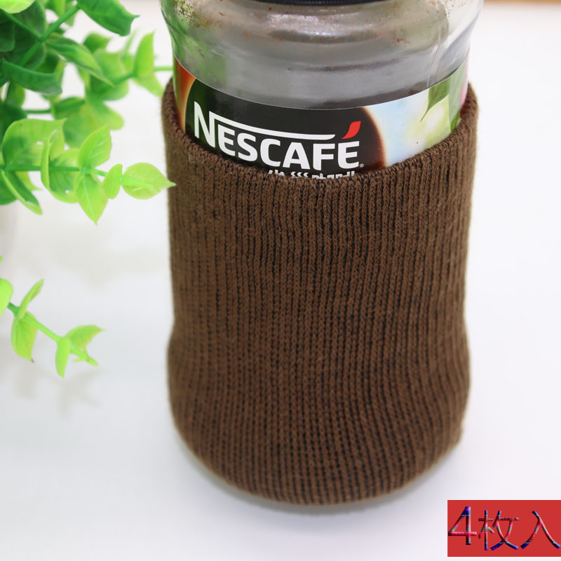 大号双层加厚针织脚套实木红木