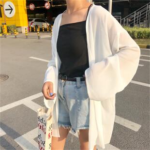 春夏季新款防晒外套上衣年服百搭衣女开衫ulzzang沙滩薄2026雪衫