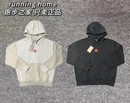 NIKE ACG LOGO刺绣复古防水保暖抓绒休闲连帽卫衣 DH3088-072-010