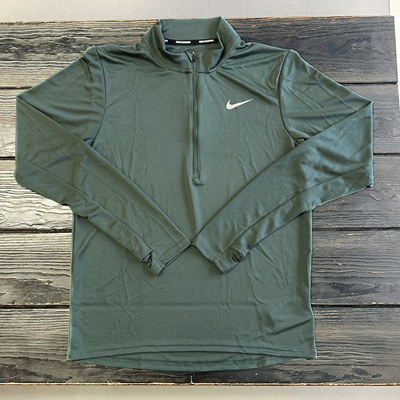 Nike/耐克 男子春秋运动跑步训练速干透气半拉链长袖 FQ2495-338