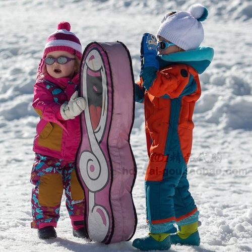 迪卡侬wedze婴幼儿童连体滑雪服