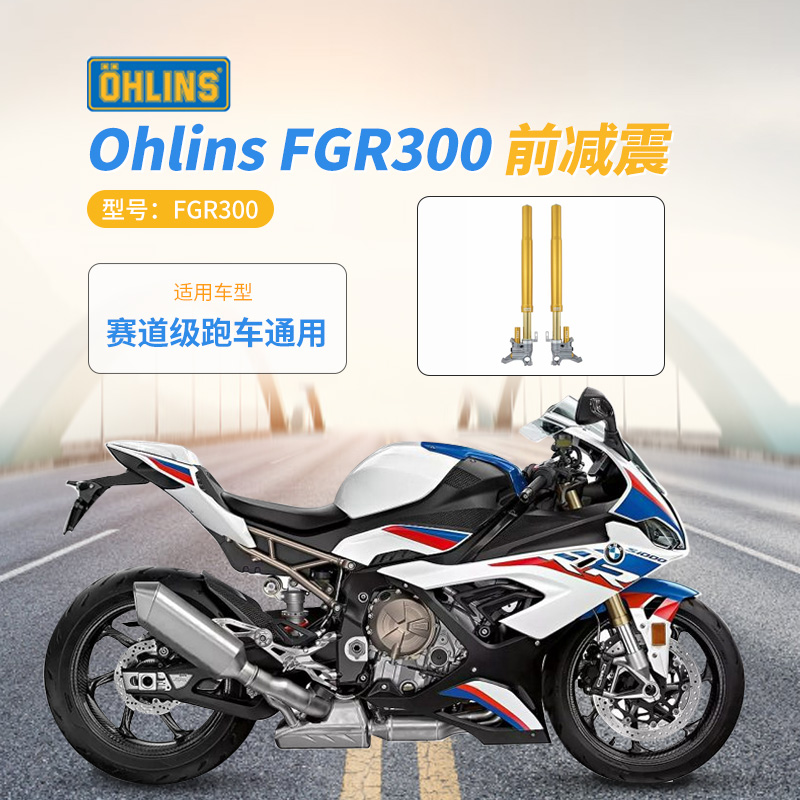 OHLINS FGR 300欧林斯赛道竞技级别欧林斯前叉前减震 V4R/S1000RR