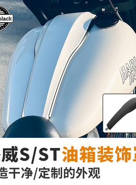 Advanblack适用于哈雷22年后路威ST油箱装饰罩路威定制颜色装饰条