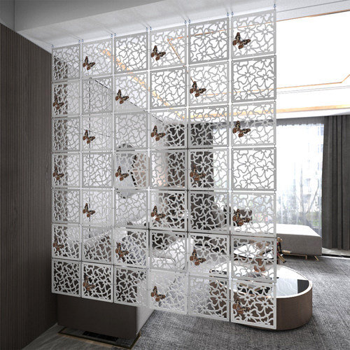玄关折叠创意时尚镂空雕花隔断