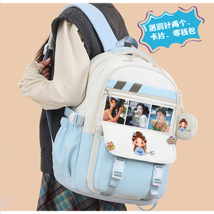 邓恩熙周边时代峰峻粉丝应援照片零钱包双肩背包大容量中小学生