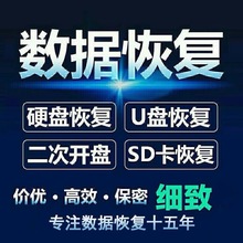 远程电脑手机移动硬盘数据恢复服务U盘内存sd卡照片视频文件软件