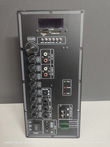 特美声功放板 户外拉杆音响功放板 GD15-08 15寸音响 带蓝牙