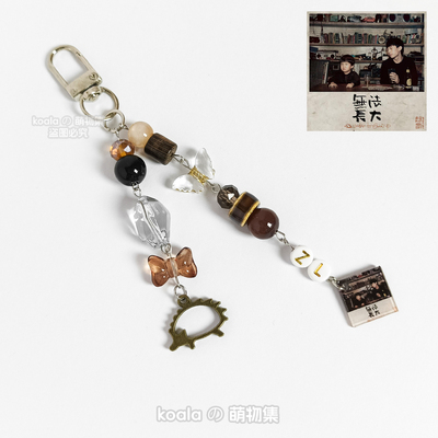 赵雷无法长大专辑应援钥匙扣包挂手机链挂件物料饰品复古明星礼物