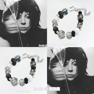 Lady Gaga应援手链新专辑混乱MAYHEM串珠LG7印象手串欧美周边礼物