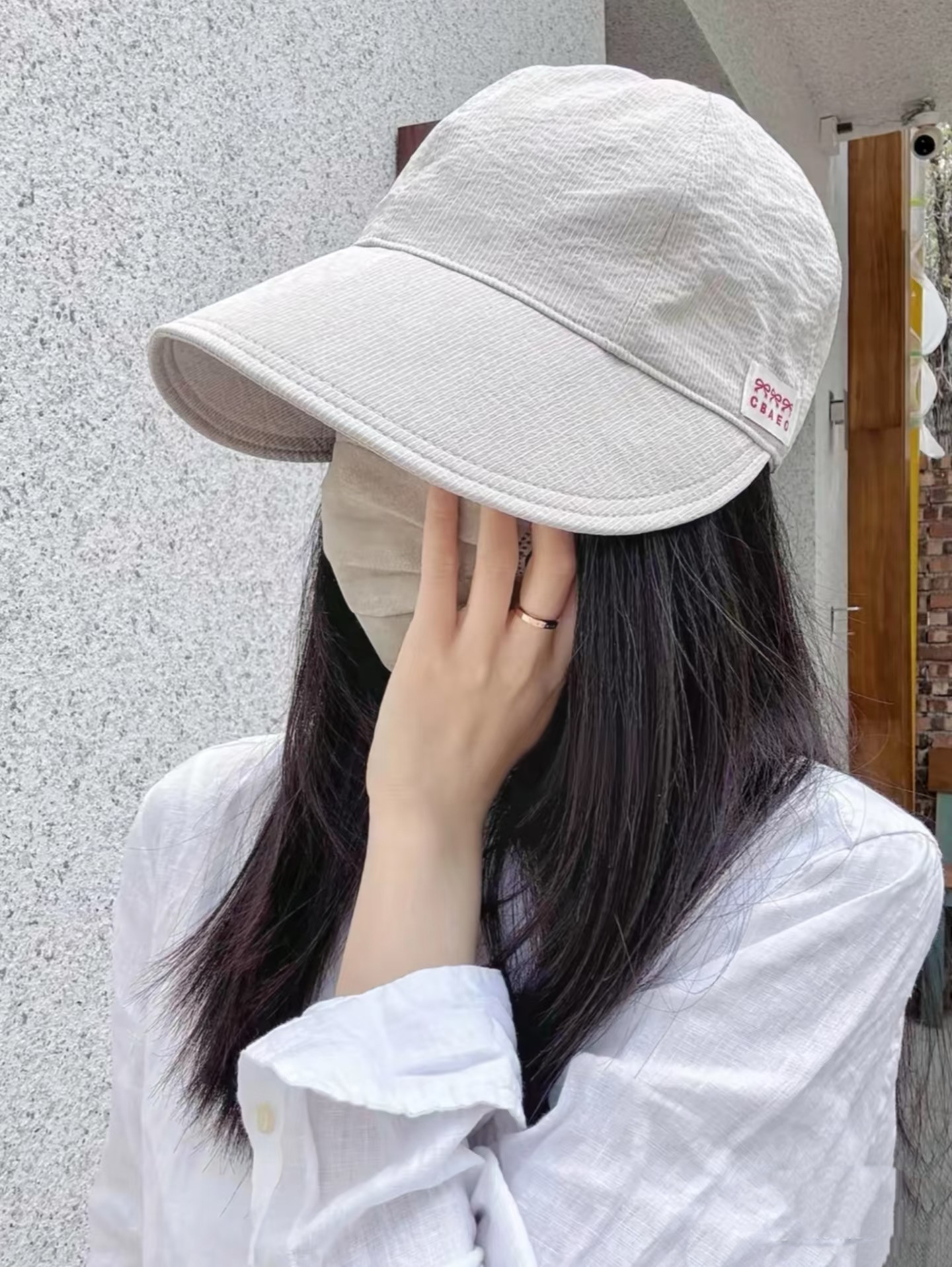 猫女的心事 韩版简约字母刺绣棒球帽女时尚休闲百搭潮流鸭舌帽