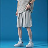 休闲速干跑步运动五分裤 薄款 男宽松冰丝男士 清仓捡漏外贸撤回短裤