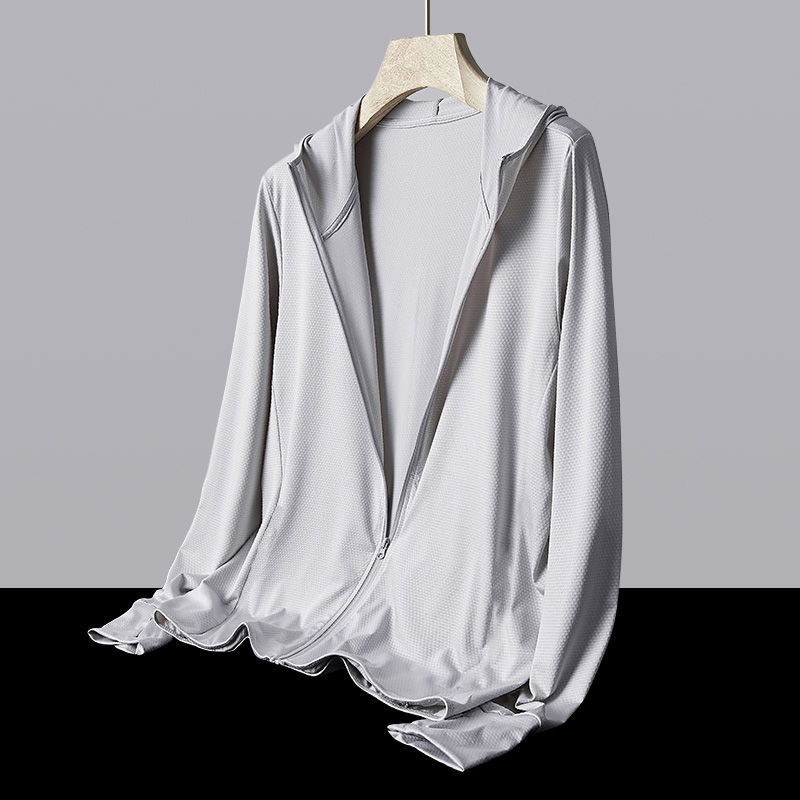 商场撤回清仓捡漏冰丝防晒衣男夏季网眼透气薄款钓鱼外套户外跑步