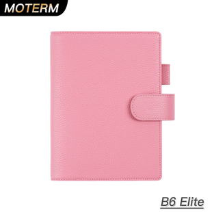 Moterm B6尺寸定页手帐封皮Elite系列荔枝纹真皮本Stalogy B6书衣