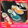 Kaifan VANS STYLE 73 Giày da lộn màu đen và trắng thấp để giúp giày nam và nữ VN0A4BU6A6O XNG - Dép / giày thường giày thể thao nam