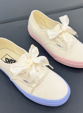 VANS AUTHENTIC低帮粉色女鞋帆布鞋板鞋VN0009PVCY7/VN0009PVEAK