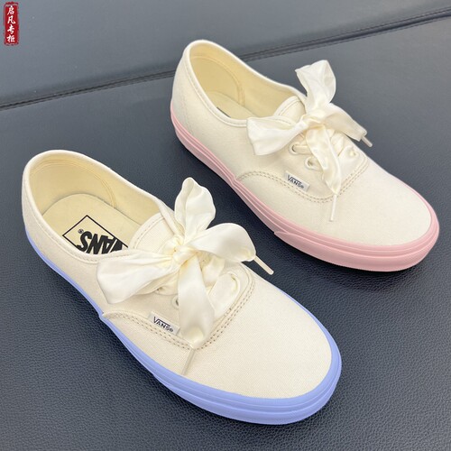 VANSAUTHENTIC低帮粉色女鞋