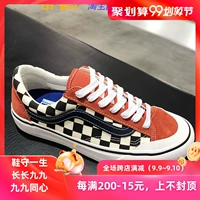 [启] Giày kẻ sọc màu cam bẩn Vans Style 36 SF Giày nam giày nữ VN0A3ZCJXMV - Dép / giày thường giày thể thao nữ đế cao