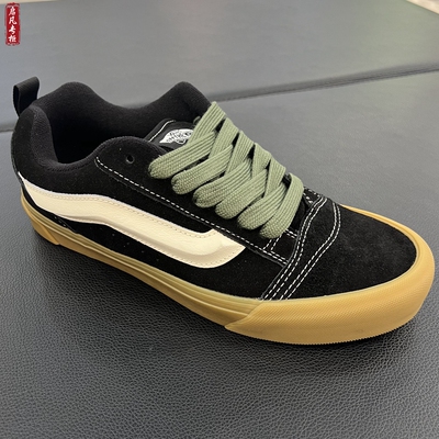 VANSKnuSkool黑色低帮