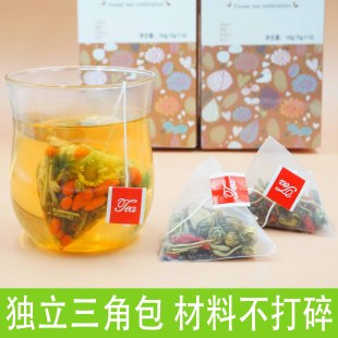 金银花枸杞菊花茶三角包组合男女决明子茶叶包甘草直接泡水喝 茶