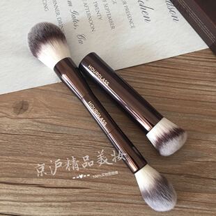 Hourglass正品斜平头粉底粉底液刷bb霜彩妆刷双头散粉火苗高光刷