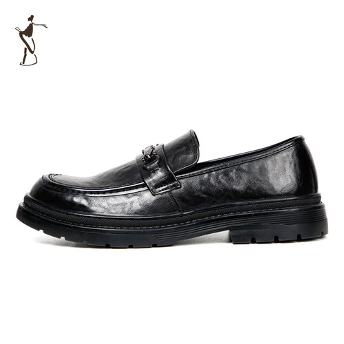 男鞋一脚蹬商务休闲低帮