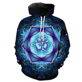 秋冬2021圣诞3D数码印花休闲连帽套头卫衣棒球服W225-W246P35，男装卫衣，星座1217-2