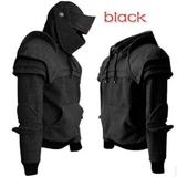 秋冬wish高质量男士复古护肘抽绳面罩骑士卫衣男W02特P80，男装卫衣，星座1217-2