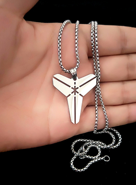 nba科比项链嘻哈风吊坠定制