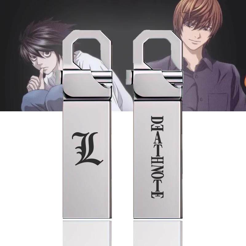 死亡笔记周边 DeathNote夜神月二次元cos动漫 金属高速32G 64GU盘