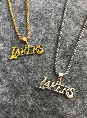 nba科比嘻哈风情侣不掉色吊坠