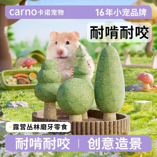 卡诺仓鼠磨牙零食玩具造景