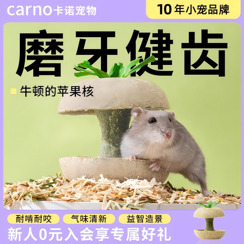 卡诺金丝熊食物和小零食仓鼠粮食