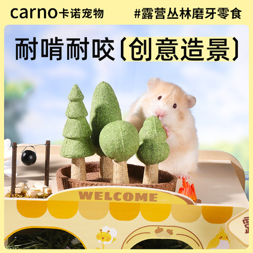 卡诺仓鼠磨牙零食玩具造景