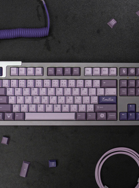 GMK Frost Witch键帽魔女紫色PBT热升华大全套樱桃原厂高度64/87