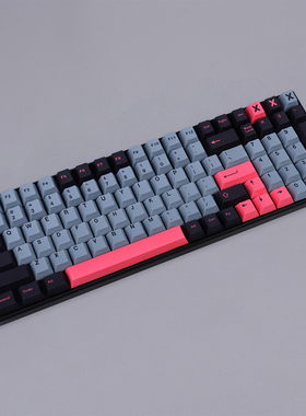 GMK 8008键帽灰色大全套PBT热升华樱桃原厂适配机械键盘64/87/980