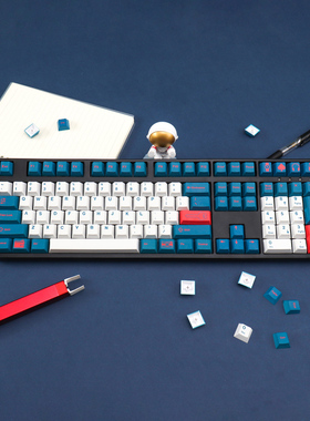 GMK Every Day Carry键帽随身物蓝色原厂高度大全套PBT热升华68