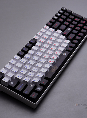 星球大战键帽大全套黑色PBT热升华樱桃原厂适配机械键盘64/87/980