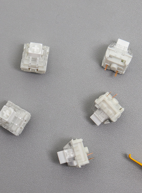 Kailh凯华BOX白轴 8颗装 机械键盘轴体 热插拔段落轴防尘防水开关