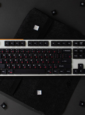 GMK WoB Red Cyrillic黑白红键帽日语131键樱桃原厂高度PBT热升华