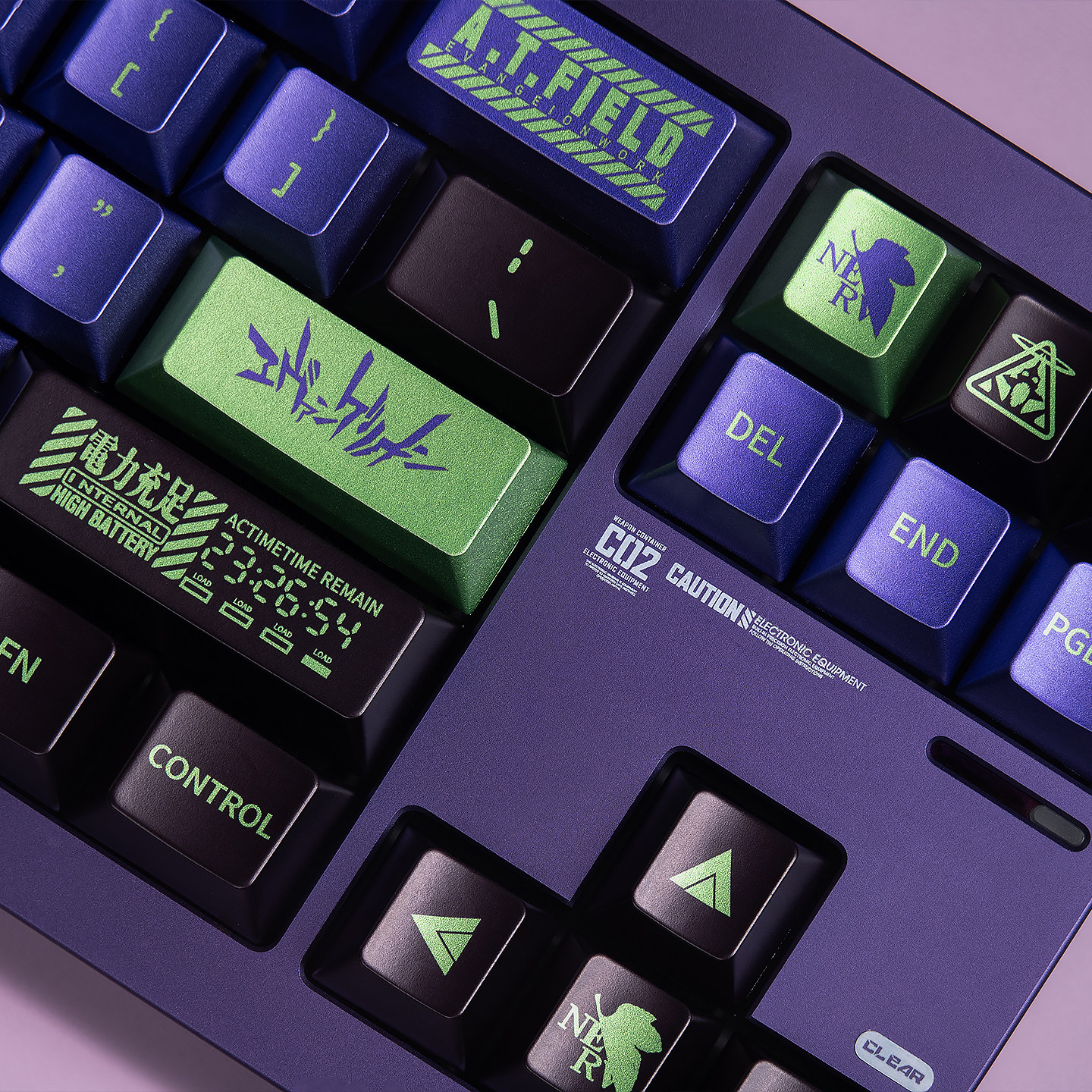 EVA初号机/八号机/莉莉丝金属漆键盘键帽客制化磁轴PBT热升华原厂