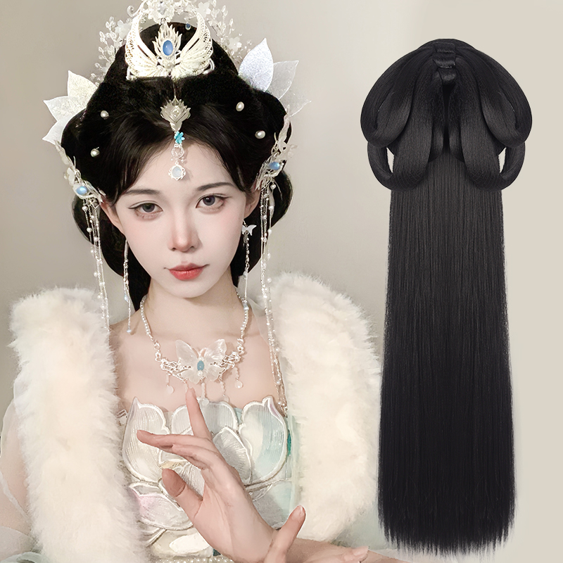 丝慕宋制发髻盘发清冷仙气