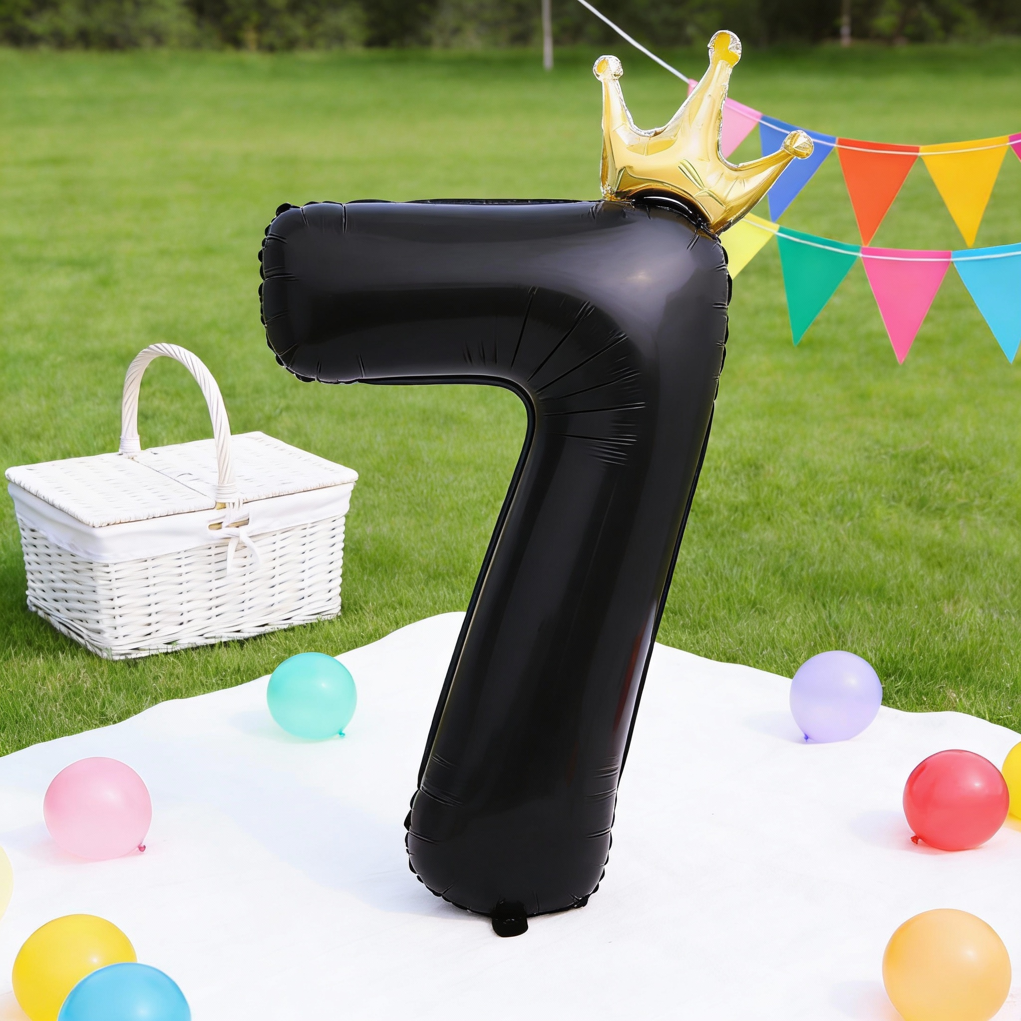 7岁生日装饰场景布置数字7气球女孩男宝儿童周岁派对氛围拍照道具,节庆用品/礼品,气球,淘宝优惠券,粉丝福利购,淘宝优惠卷