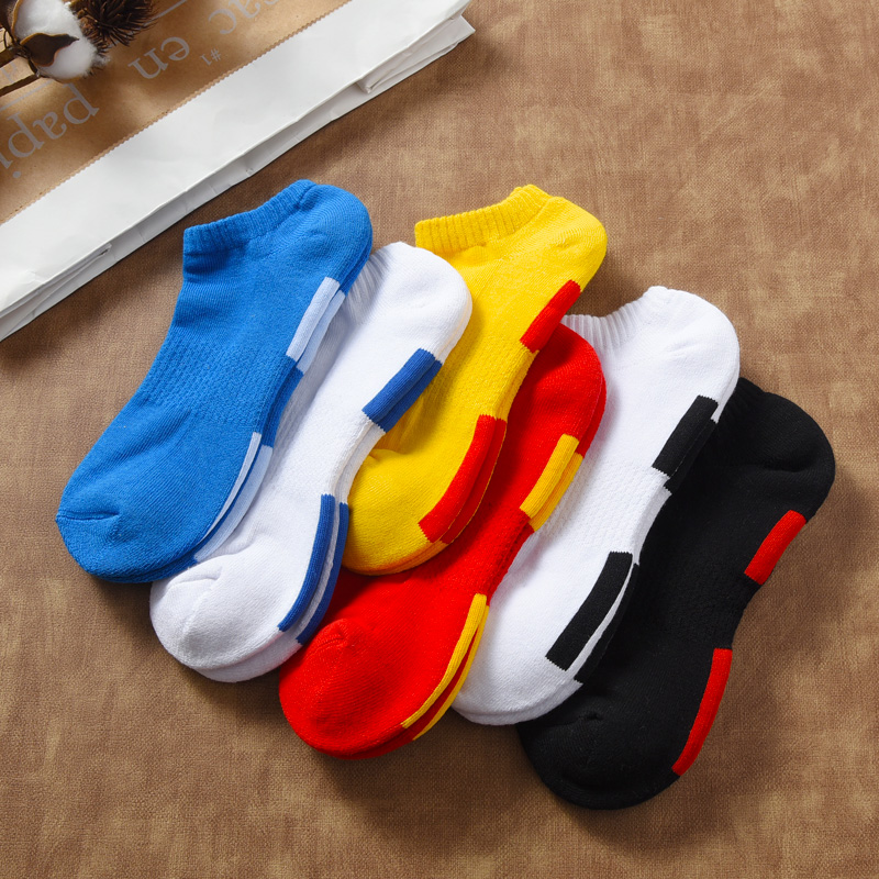 加厚毛巾底运动短袜