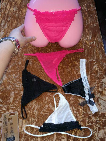 情趣印花女士性感丁字裤