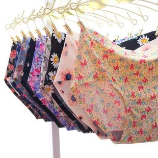 大版 印花无痕女裤 无痕内裤 杂一片无痕女内裤 清仓 2019多款 新款