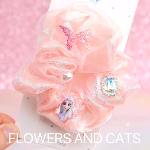 flowersandcats大肠发圈女孩粉
