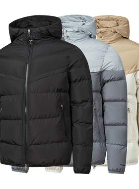 耐K家同款棉衣男冬连帽防风保暖棉衣风行者保暖外套青年时尚休闲