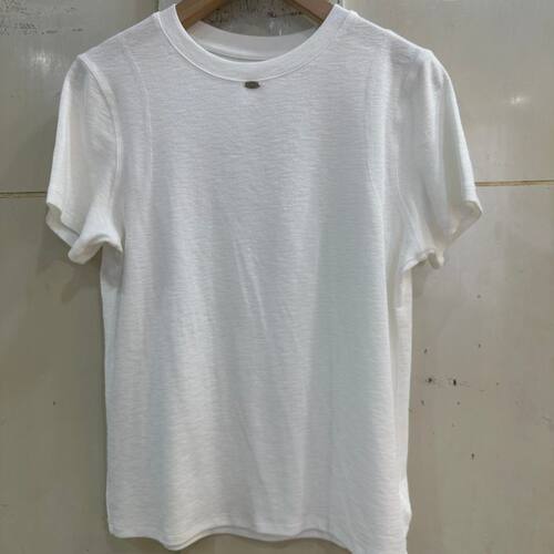 壹彩3485H 小艺欧货女装2026春季新款极简风圆领百搭休闲短袖T恤